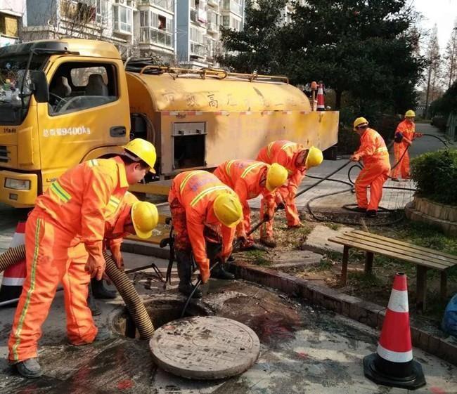 崇明市政管道清淤