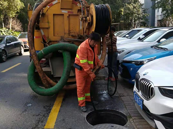 崇明排污管道清淤